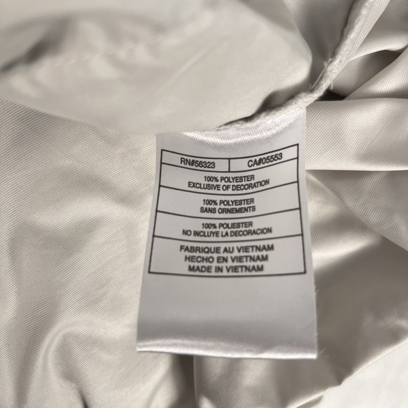 Nike Golf Pullover Windbreaker Jacket Clima-Fit Cream V-Neck Size XXL Mens - Picture 8 of 8